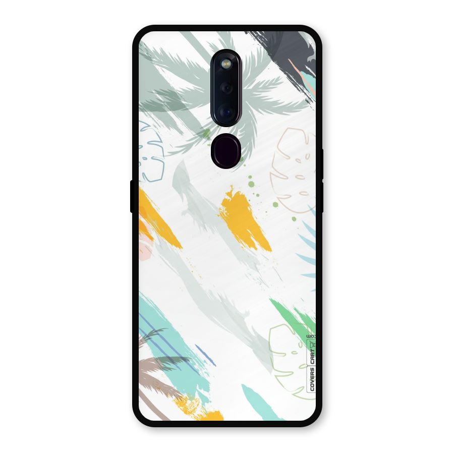 Fresh Colors Splash Metal Back Case for Oppo F11 Pro
