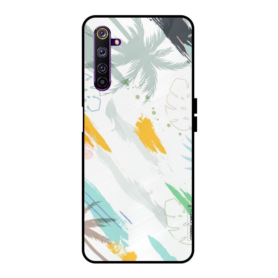 Fresh Colors Splash Metal Back Case for Realme 6 Pro
