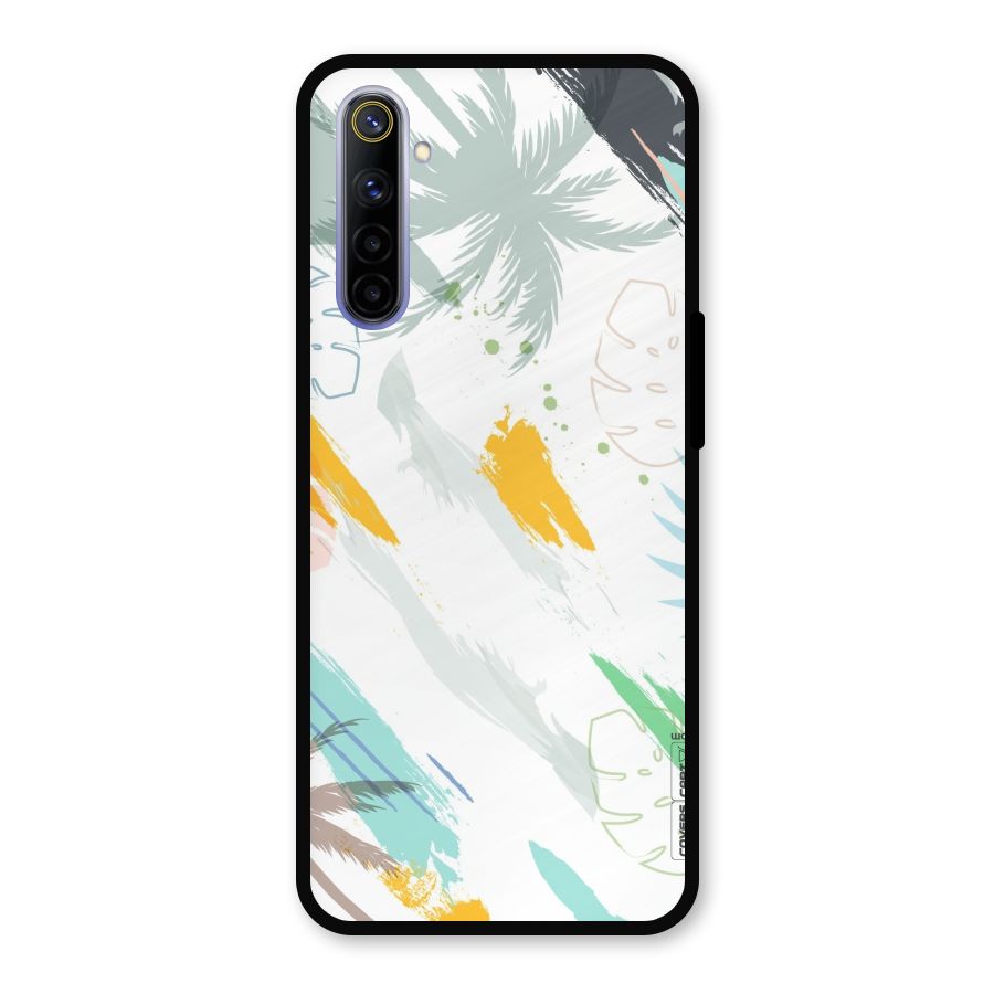 Fresh Colors Splash Metal Back Case for Realme 6i