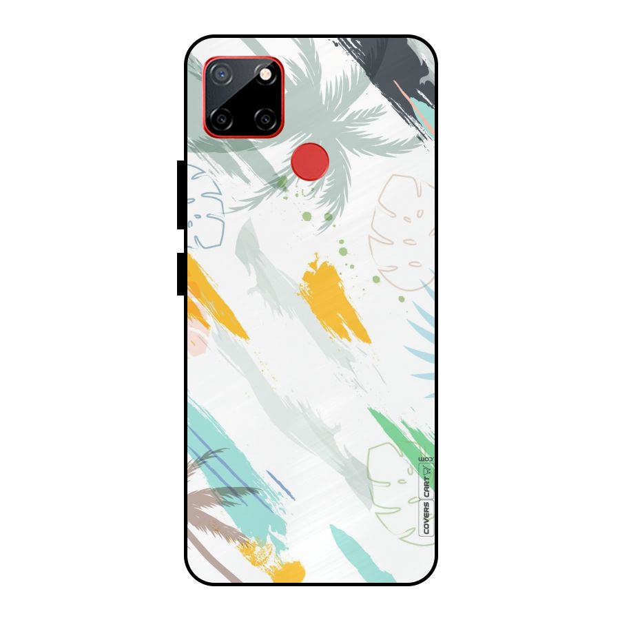 Fresh Colors Splash Metal Back Case for Realme C12