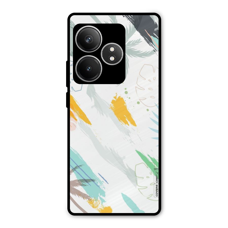 Fresh Colors Splash Metal Back Case for Realme GT 6T