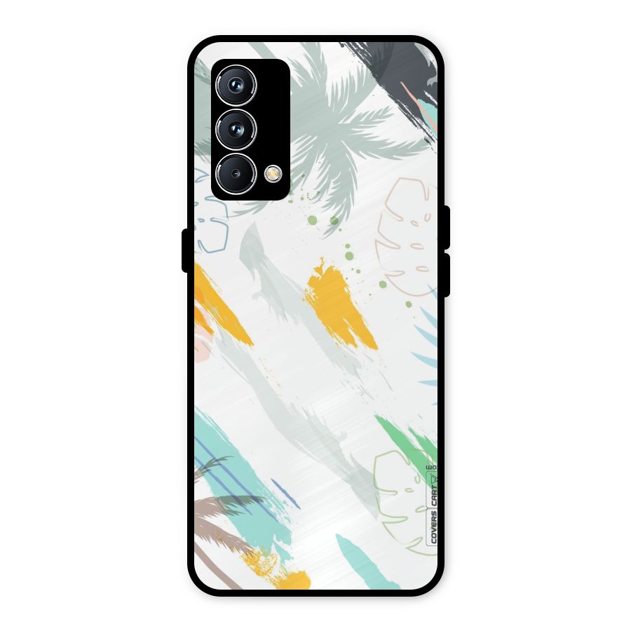 Fresh Colors Splash Metal Back Case for Realme GT Master Edition