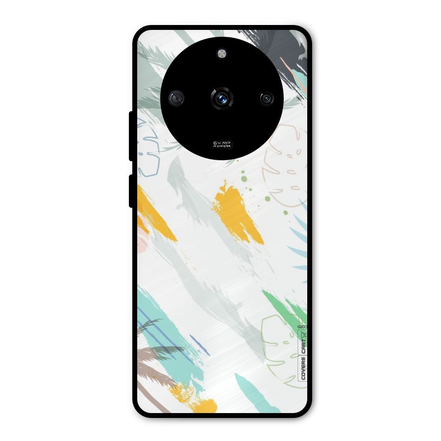 Fresh Colors Splash Metal Back Case for Realme Narzo 60 5G