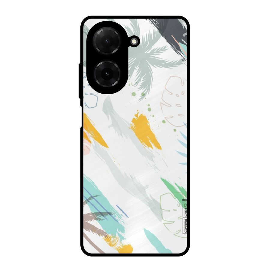 Fresh Colors Splash Metal Back Case for Redmi A5 4G