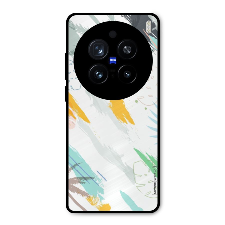 Fresh Colors Splash Metal Back Case for Vivo X200 Pro