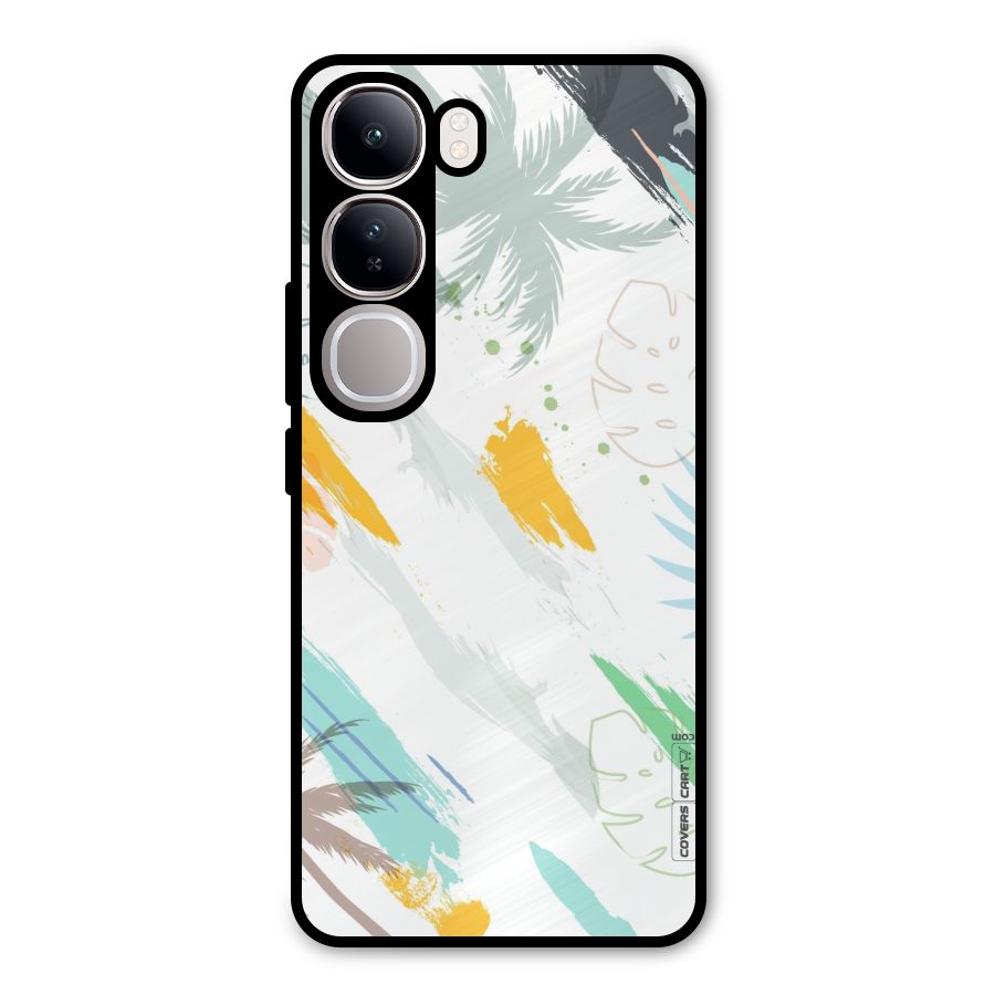 Fresh Colors Splash Metal Back Case for Vivo Y300