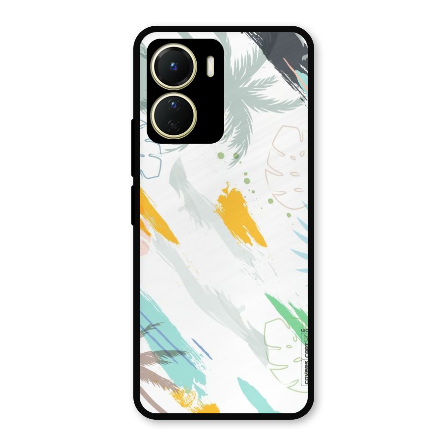 Fresh Colors Splash Metal Back Case for Vivo Y56