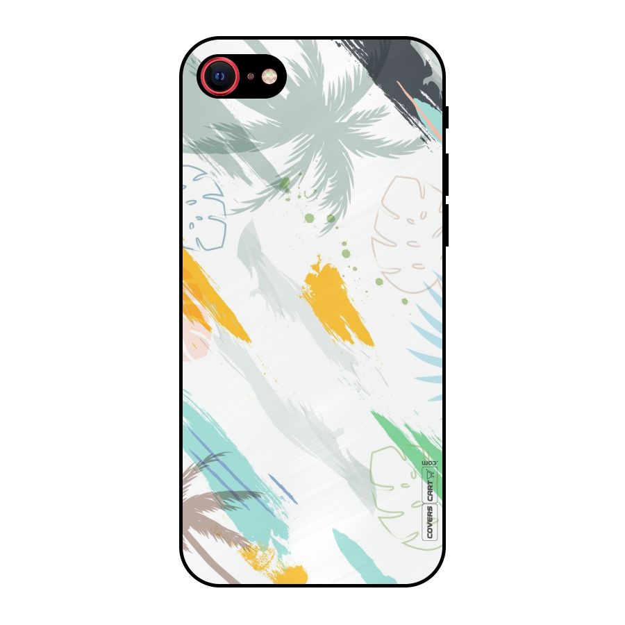 Fresh Colors Splash Metal Back Case for iPhone SE 2020