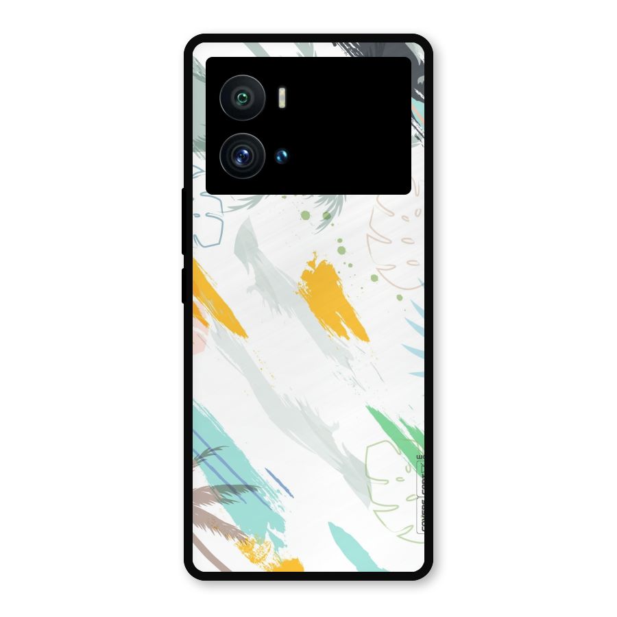 Fresh Colors Splash Metal Back Case for iQOO 9 Pro