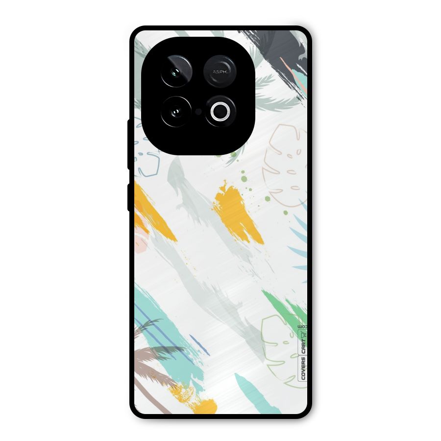 Fresh Colors Splash Metal Back Case for iQOO Neo 10