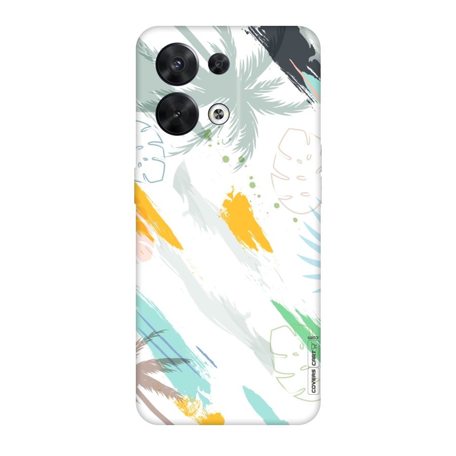 Fresh Colors Splash Original Polycarbonate Back Case for Oppo Reno8 5G