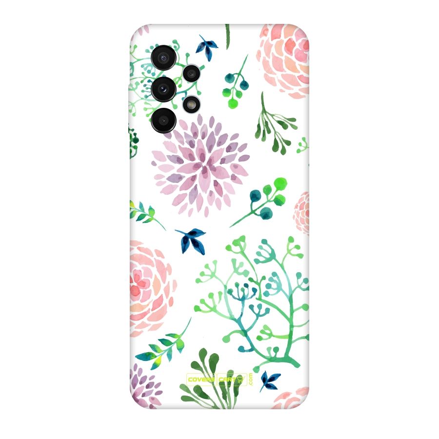 Fresh Floral Original Polycarbonate Back Case for Galaxy A23