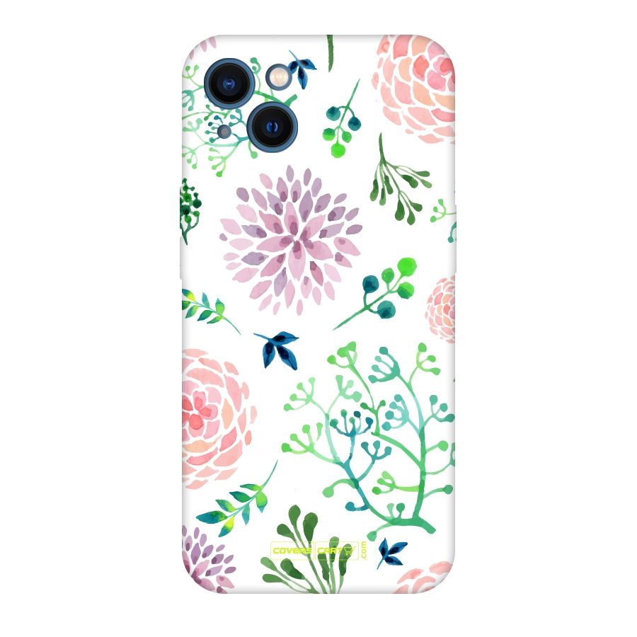 Fresh Floral Original Polycarbonate Back Case for iPhone 13