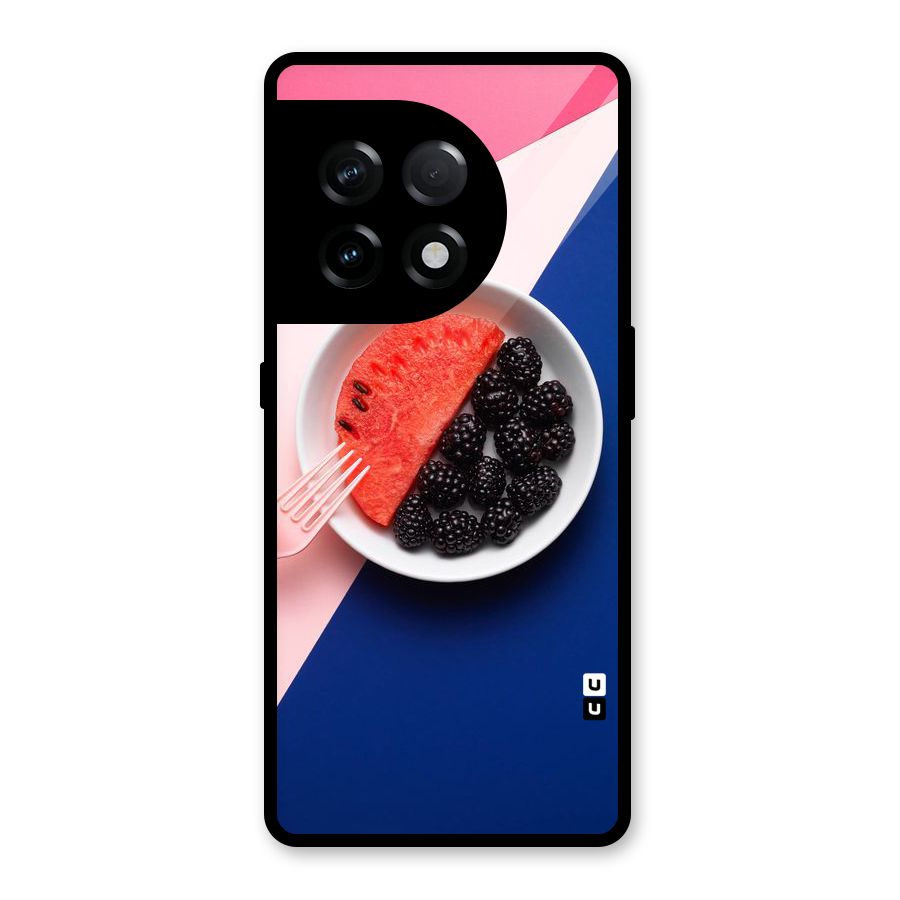 Fresh Fruit Season Glass Back Case for OnePlus 11R