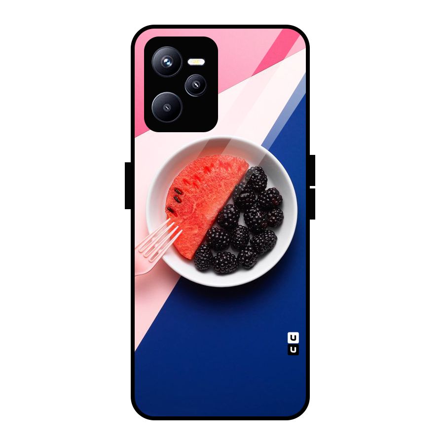 Fresh Fruit Season Glass Back Case for Realme C35