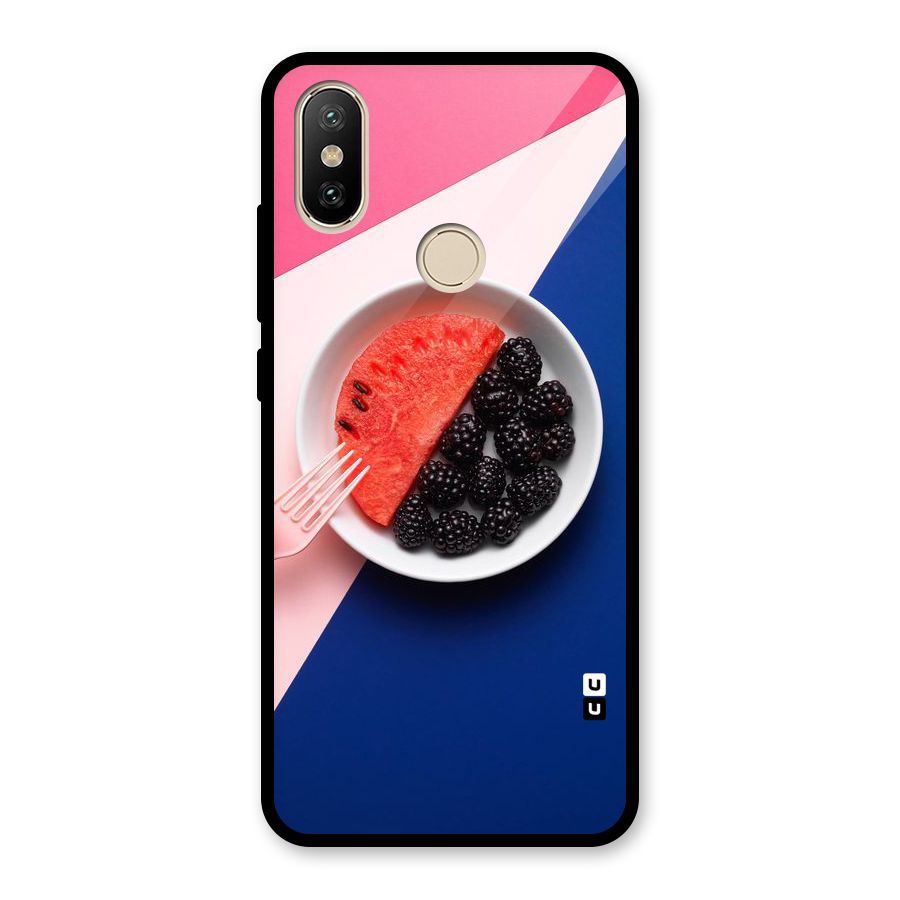 Fresh Fruit Season Glass Back Case for Redmi A2