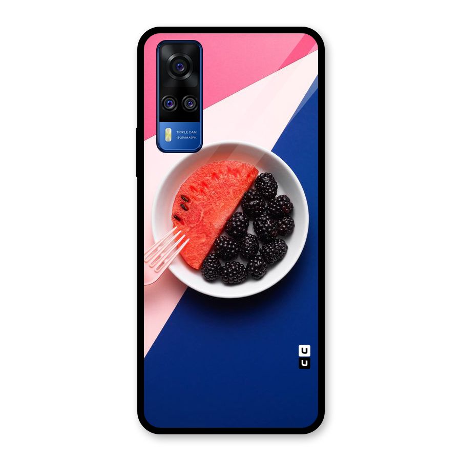 Fresh Fruit Season Glass Back Case for Vivo Y31