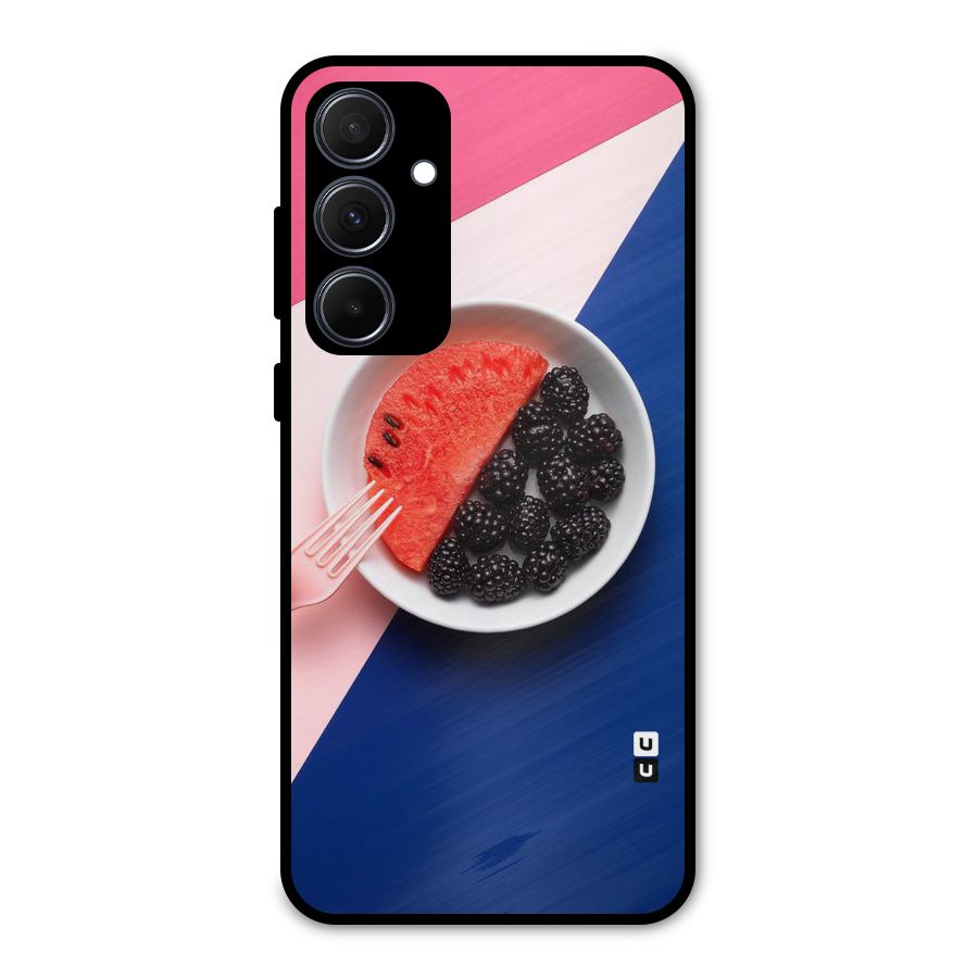 Fresh Fruit Season Metal Back Case for Galaxy A35
