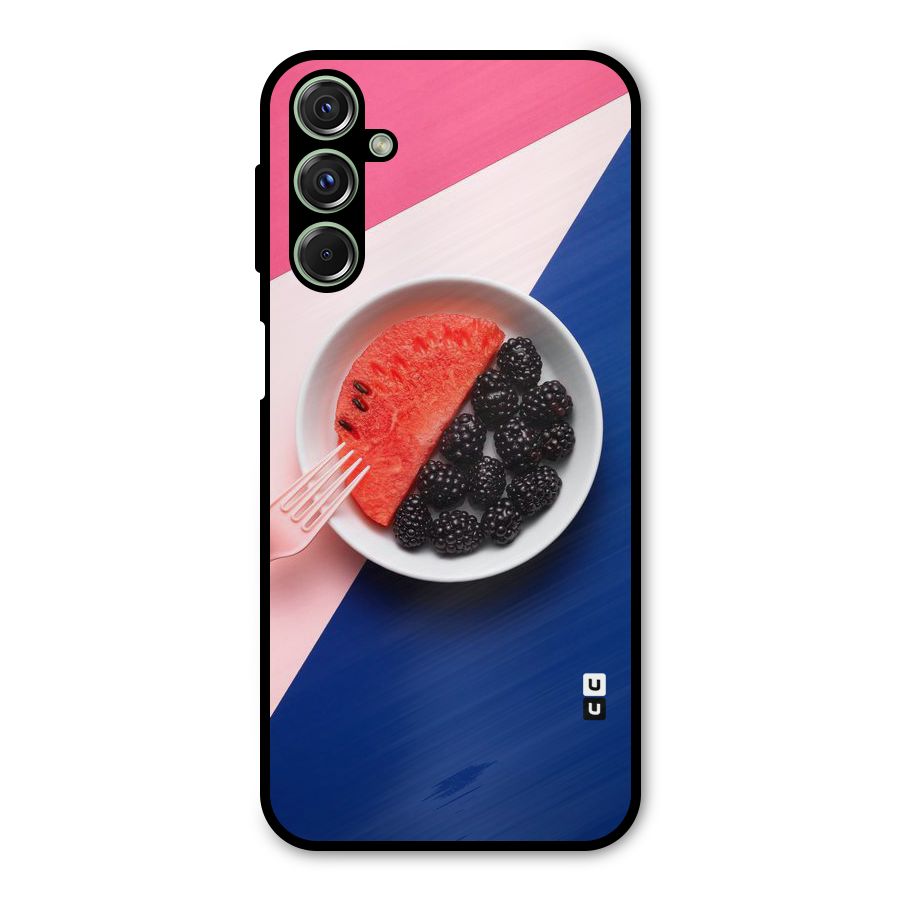 Fresh Fruit Season Metal Back Case for Galaxy M34