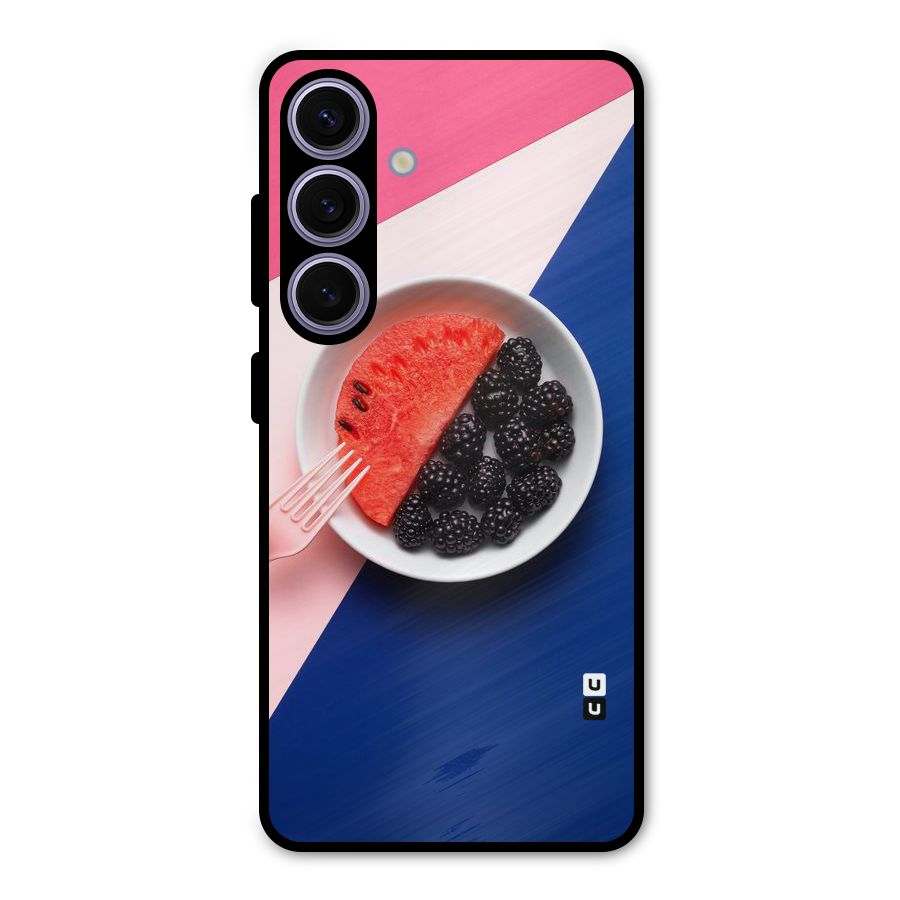 Fresh Fruit Season Metal Back Case for Galaxy S24
