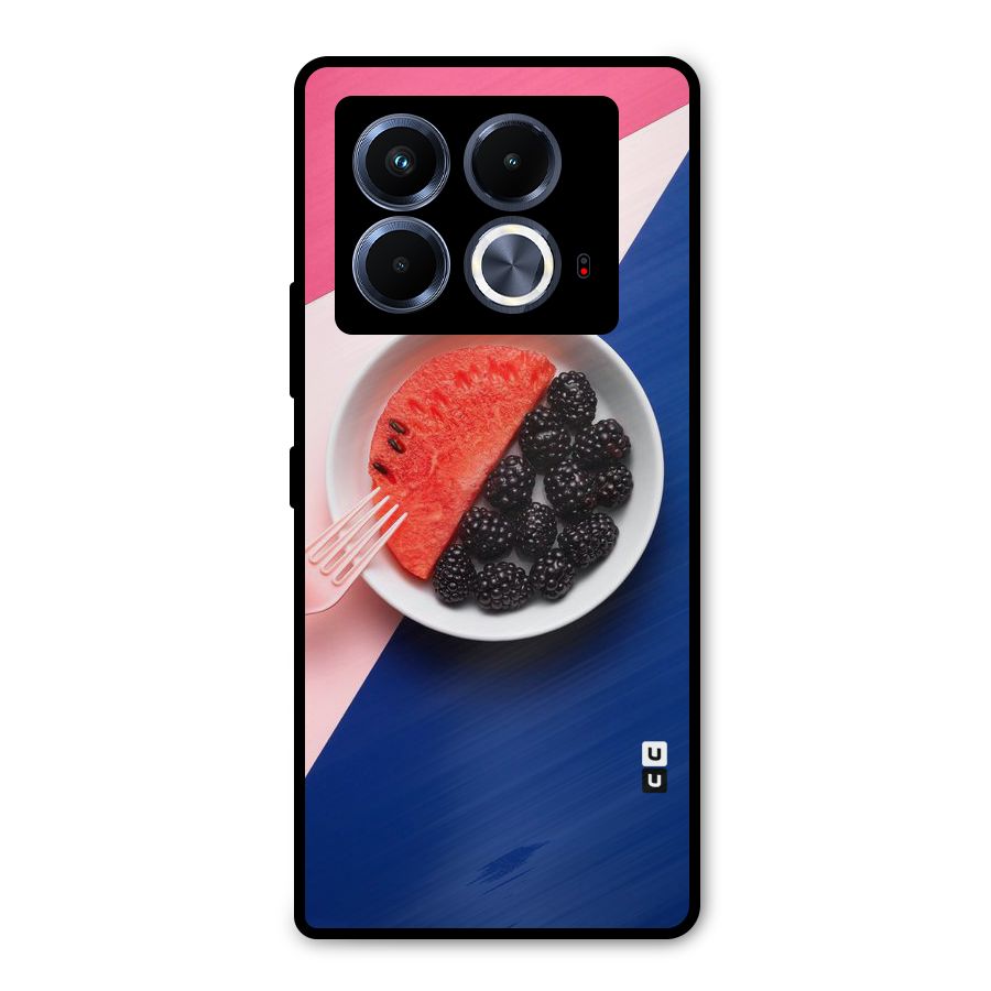 Fresh Fruit Season Metal Back Case for Infinix Note 40 5G