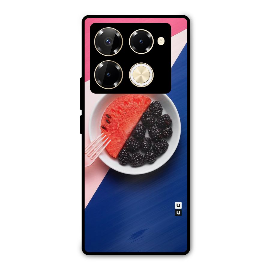 Fresh Fruit Season Metal Back Case for Infinix Note 40 Pro Plus