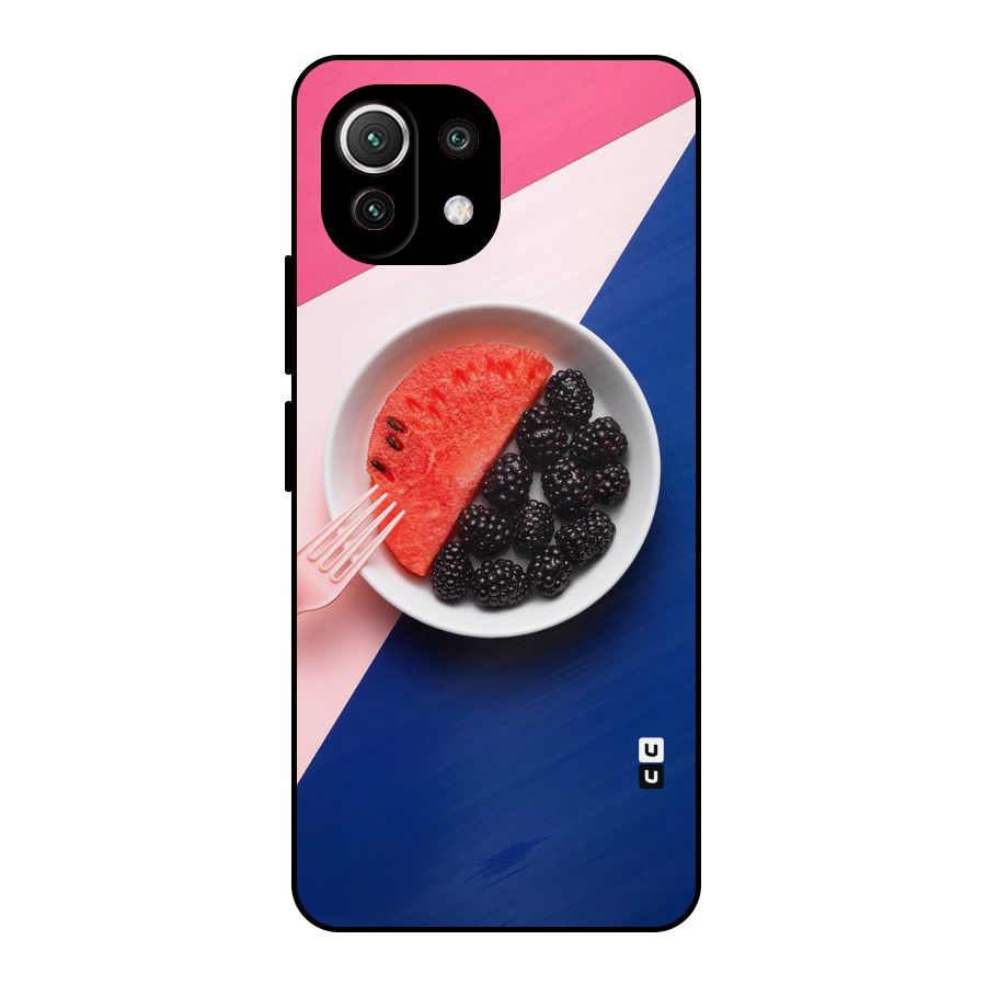 Fresh Fruit Season Metal Back Case for Mi 11 Lite NE 5G