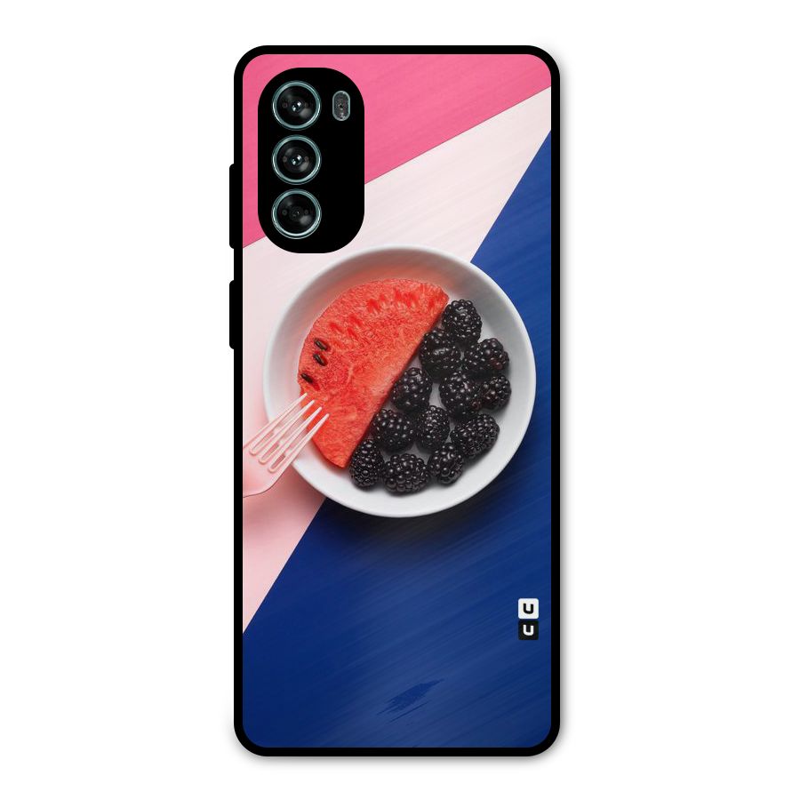 Fresh Fruit Season Metal Back Case for Moto G62