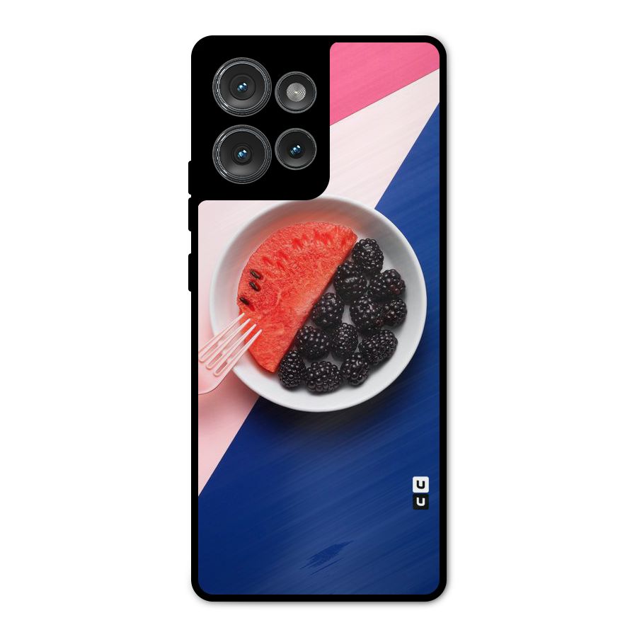 Fresh Fruit Season Metal Back Case for Motorola Edge 50