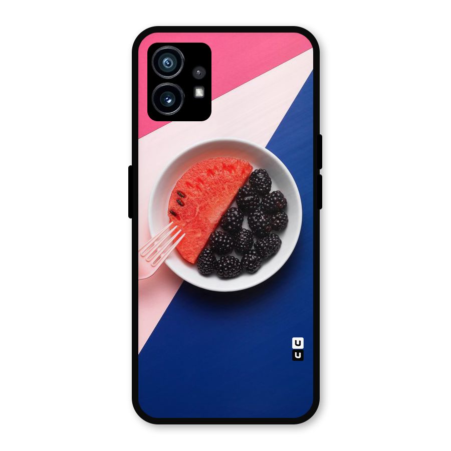 Fresh Fruit Season Metal Back Case for Nothing Phone 1