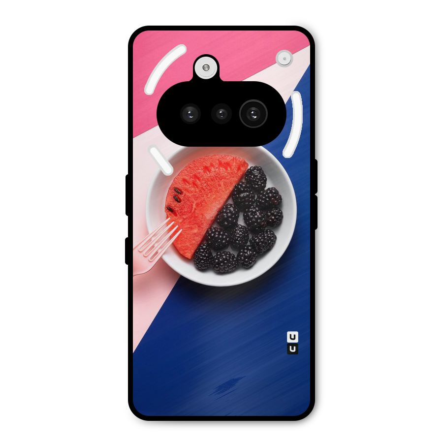 Fresh Fruit Season Metal Back Case for Nothing Phone 3a