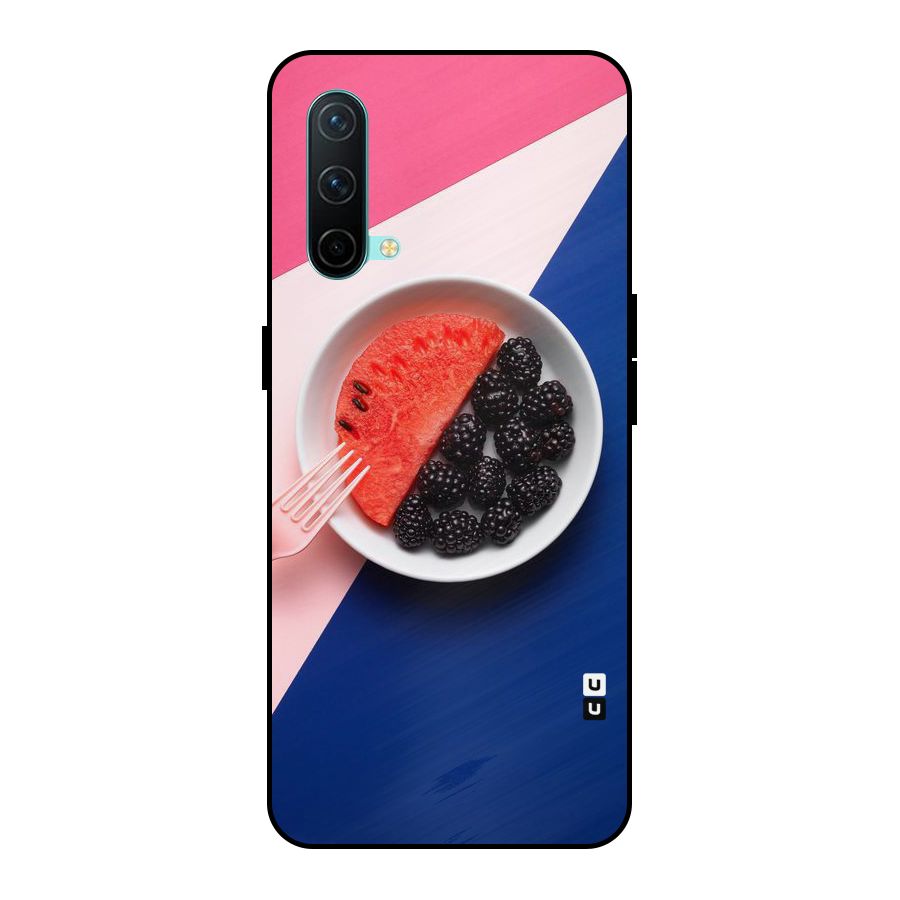 Fresh Fruit Season Metal Back Case for OnePlus Nord CE 5G