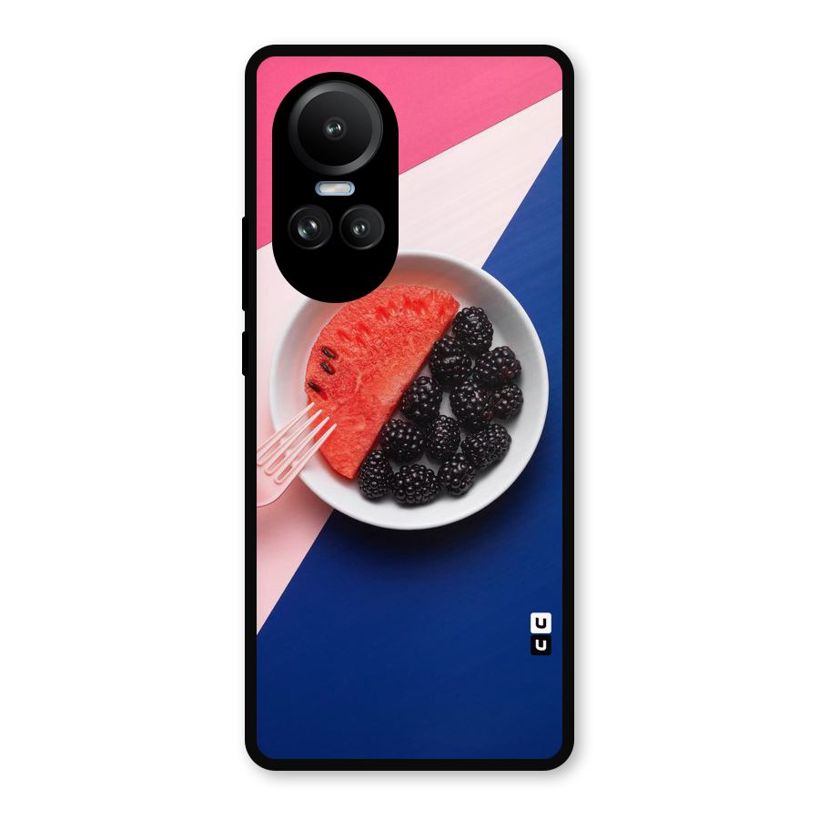 Fresh Fruit Season Metal Back Case for Oppo Reno10