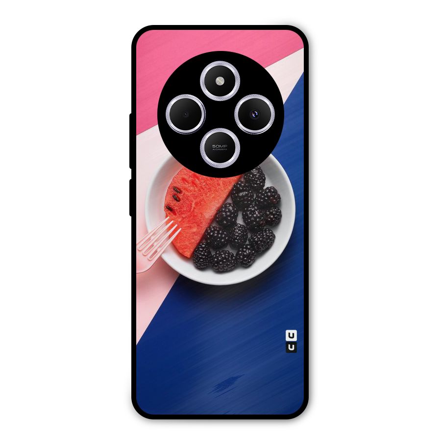 Fresh Fruit Season Metal Back Case for Poco C75 5G