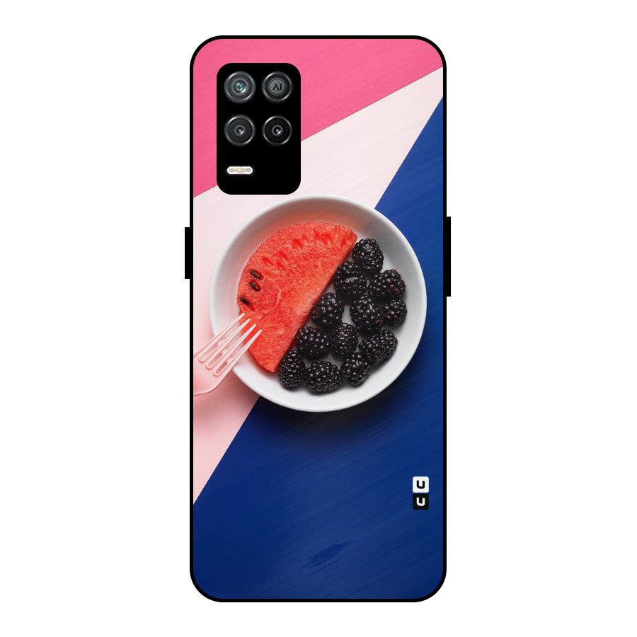Fresh Fruit Season Metal Back Case for Realme 8 5G
