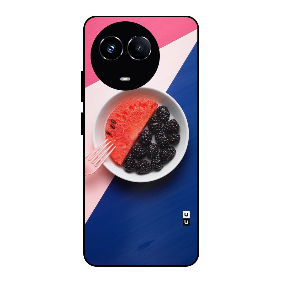 Fresh Fruit Season Metal Back Case for Realme Narzo 60X