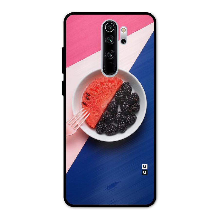 Fresh Fruit Season Metal Back Case for Redmi Note 8 Pro