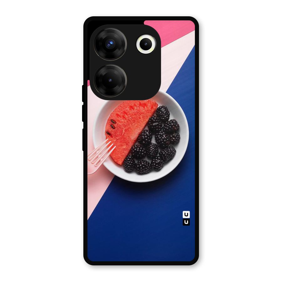 Fresh Fruit Season Metal Back Case for Tecno Camon 20