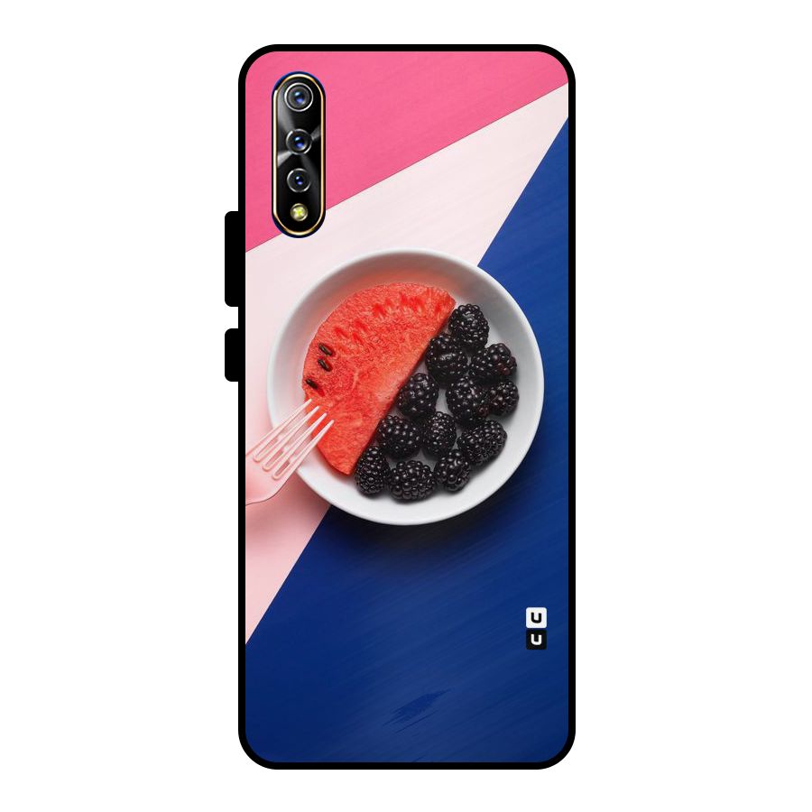 Fresh Fruit Season Metal Back Case for Vivo S1