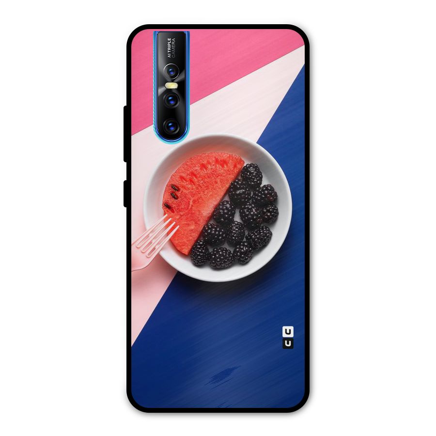 Fresh Fruit Season Metal Back Case for Vivo V15 Pro