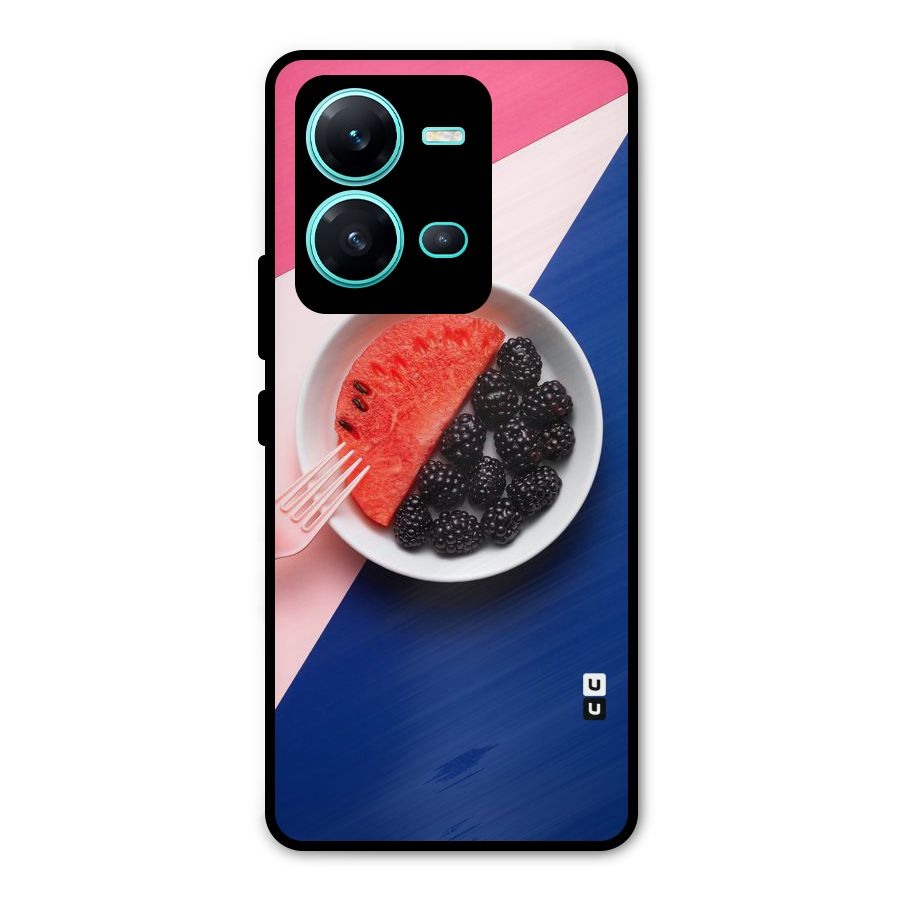 Fresh Fruit Season Metal Back Case for Vivo V25
