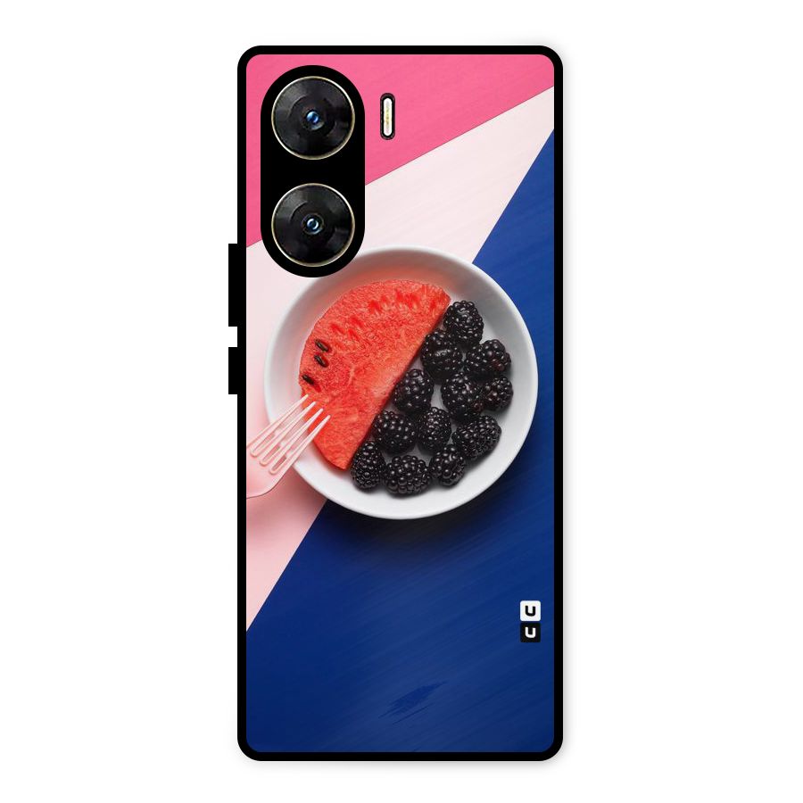 Fresh Fruit Season Metal Back Case for Vivo V29e