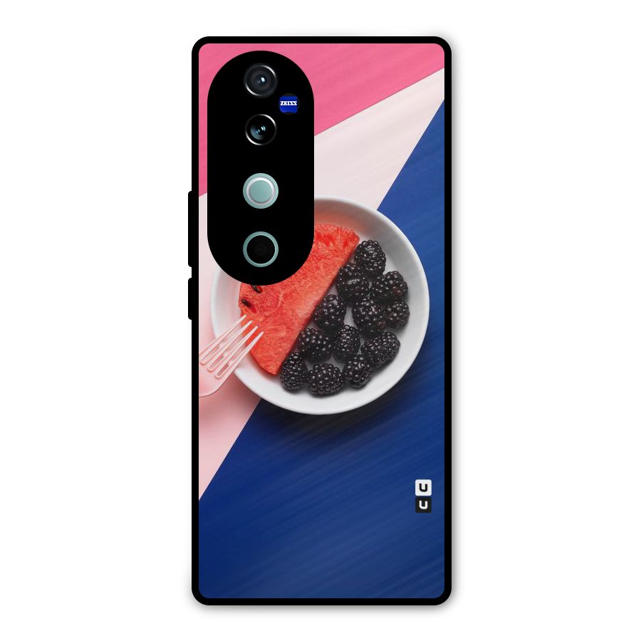Fresh Fruit Season Metal Back Case for Vivo V40