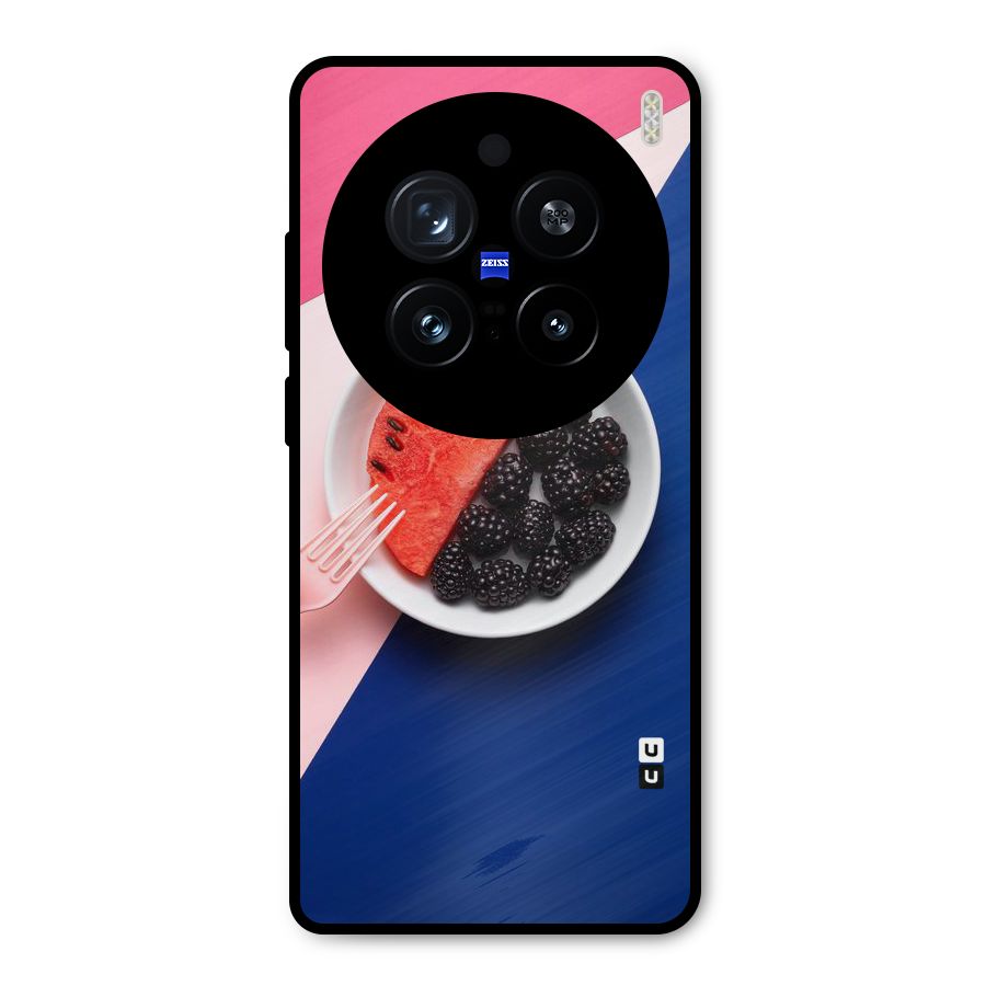 Fresh Fruit Season Metal Back Case for Vivo X200 Pro