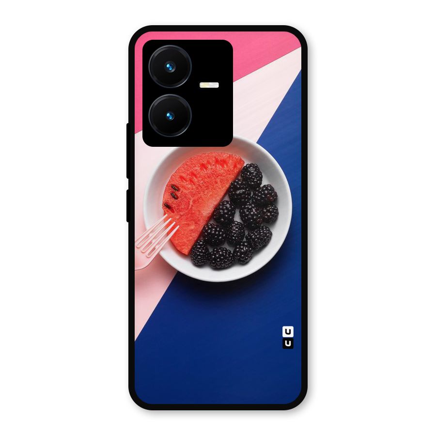 Fresh Fruit Season Metal Back Case for Vivo Y22