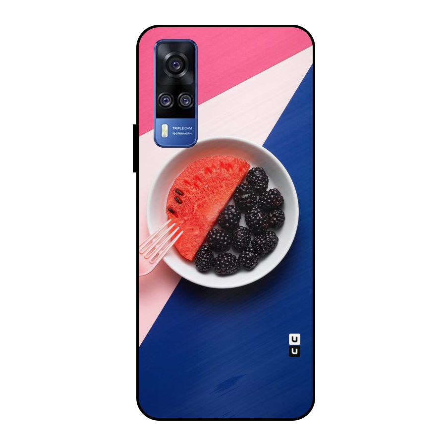 Fresh Fruit Season Metal Back Case for Vivo Y51