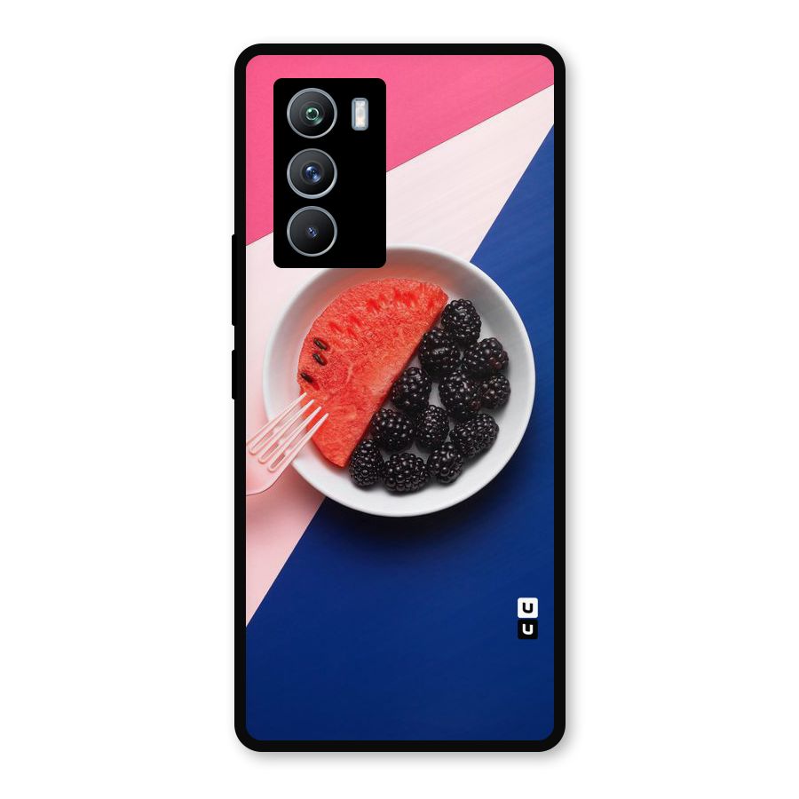 Fresh Fruit Season Metal Back Case for iQOO 9 SE