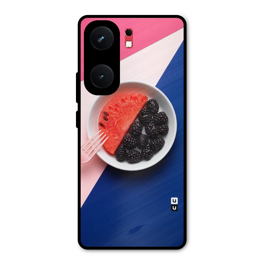 Fresh Fruit Season Metal Back Case for iQOO Neo 9 Pro