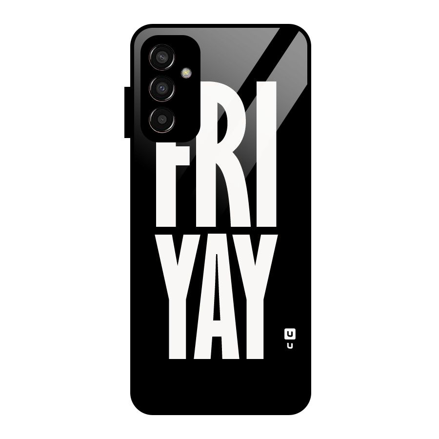 Fri Yay Glass Back Case for Galaxy F13
