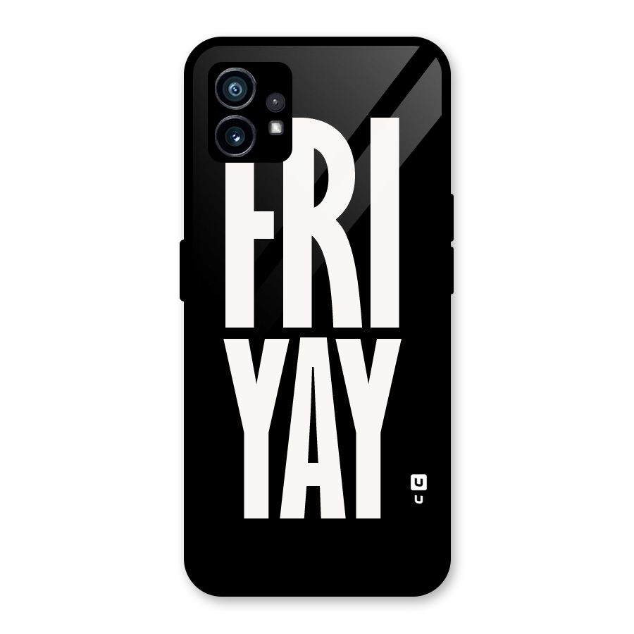 Fri Yay Glass Back Case for Nothing Phone 1